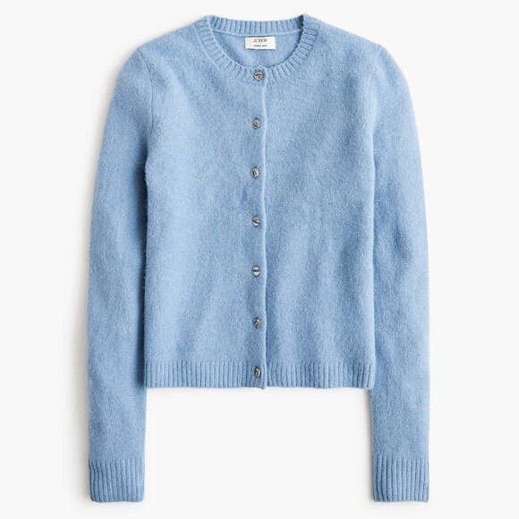 NWT J.Crew Factory Cardigan Sweater in Extra-soft Yarn - Picture 4 of 6